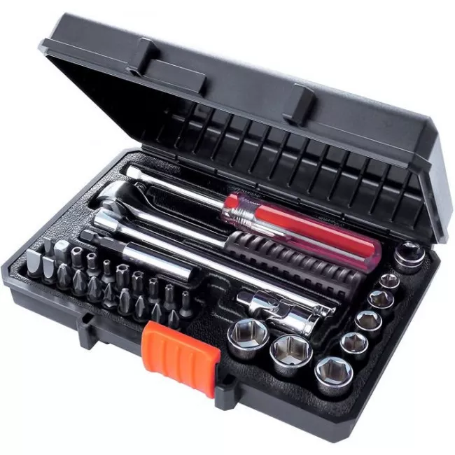 Набор BLACK&DECKER A7142 биты, головки, 31 предм. Набор BLACK&DECKER A7142 биты, головки, 31 предм.