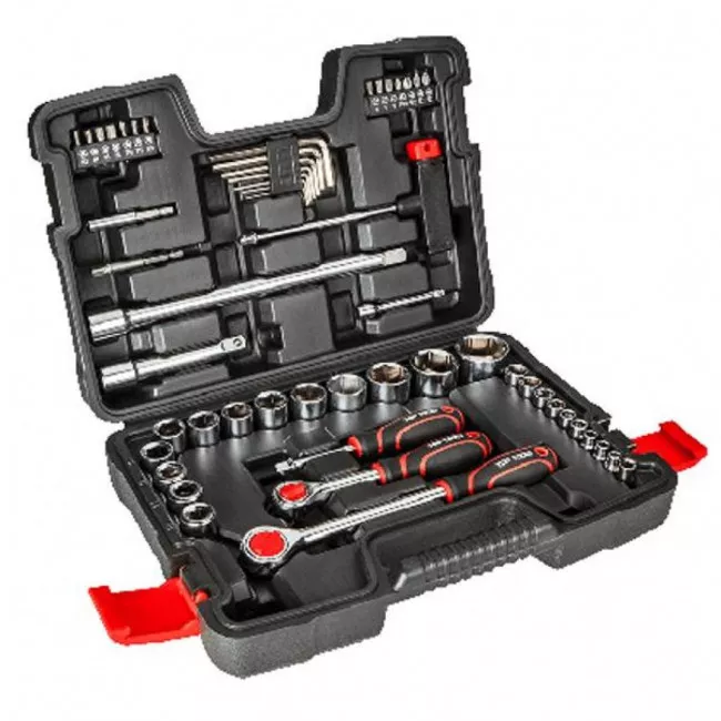Набор инструмента TOP TOOLS 3/8", 1/4" 53 предмета (38D530)
