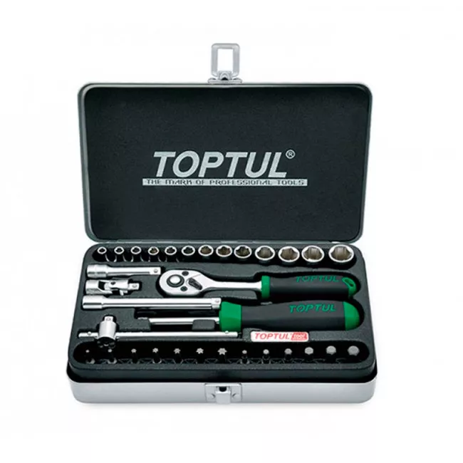 Набор инструмента TOPTUL 1/4" 32 ед. (GCAD3204)
