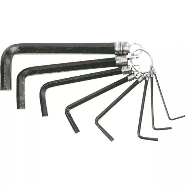 Набір шестигранних ключів Top Tools 2-10мм 8шт (35D055) Набір шестигранних ключів Top Tools 2-10мм 8шт (35D055)