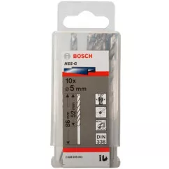 Набір свердел по металу Bosch (2608595062 )
