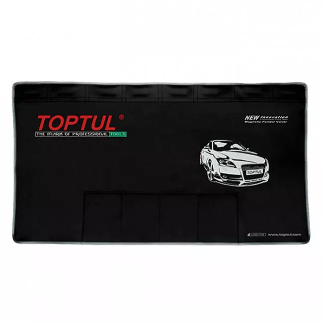 Накидка виниловая TOPTUL 1070х600мм с карманами (JJAQ1106) Накидка виниловая TOPTUL 1070х600мм с карманами (JJAQ1106)