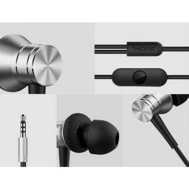 Наушники 1MORE E1009 Piston Fit Mic Blue (E1009-BLUE)