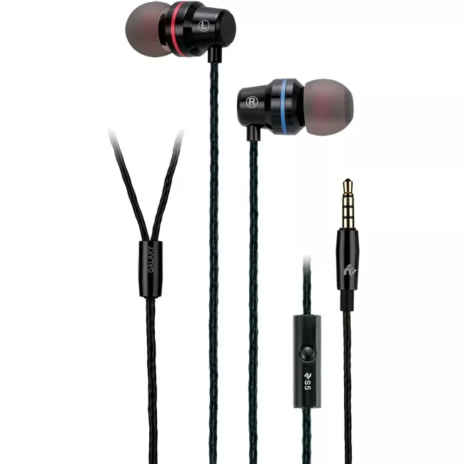 Навушники 2E S5 Galaxy Mic Black (2E-IES5BK)