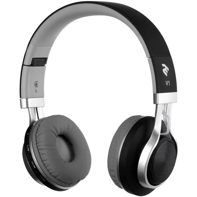 Навушники 2E V1 ComboWay ExtraBass Wireless Over-Ear Headset Black (2E-OEV1WBK)