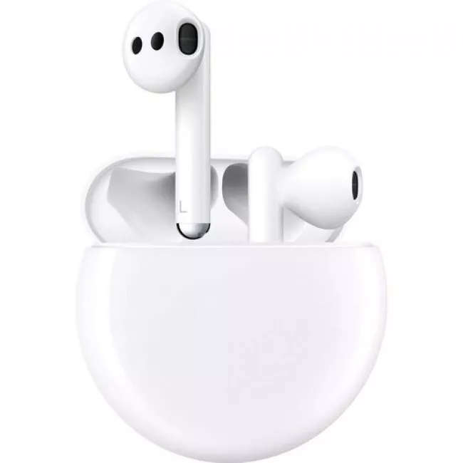Наушники HUAWEI FreeBuds 3 (CM-SHK00) Ceramic White (55031992) Наушники HUAWEI FreeBuds 3 (CM-SHK00) Ceramic White (55031992)