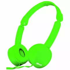 Наушники TRUST Nano Foldable Headphones Green (23101)
