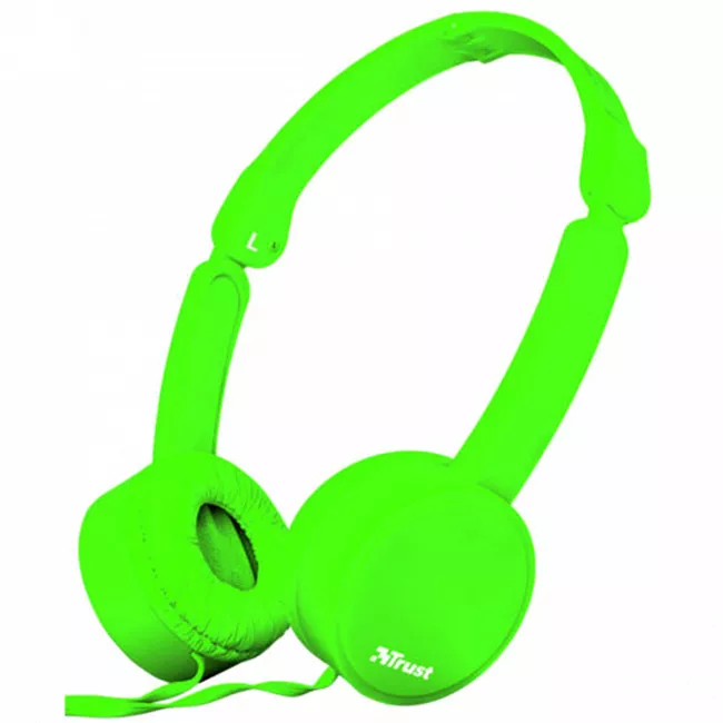 Наушники TRUST Nano Foldable Headphones Green (23101)