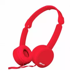 Наушники TRUST Nano Foldable Headphones Red (23105)