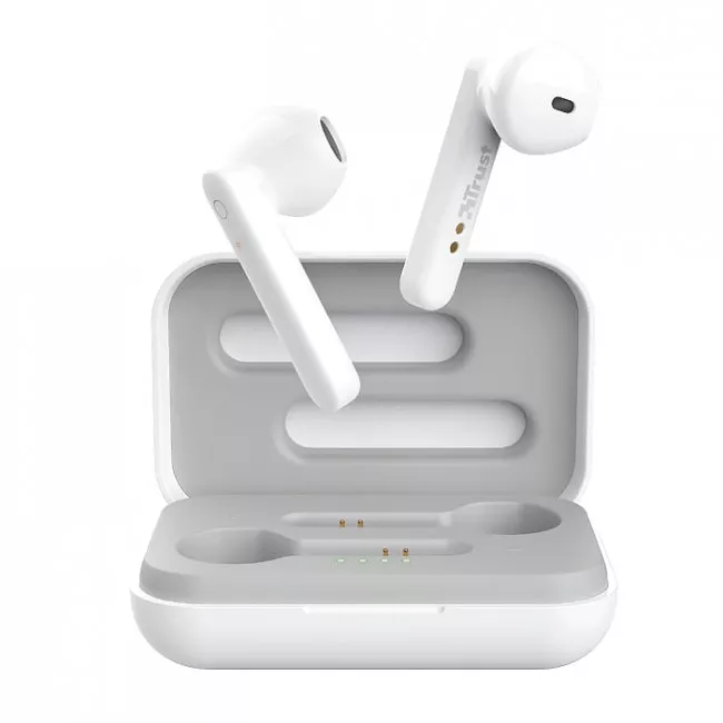 Наушники TRUST Primo Touch True Wireless Mic White (23783_TRUST)