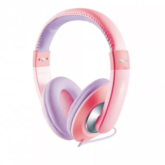Наушники TRUST Sonin Kids Headphone Pink (19837)