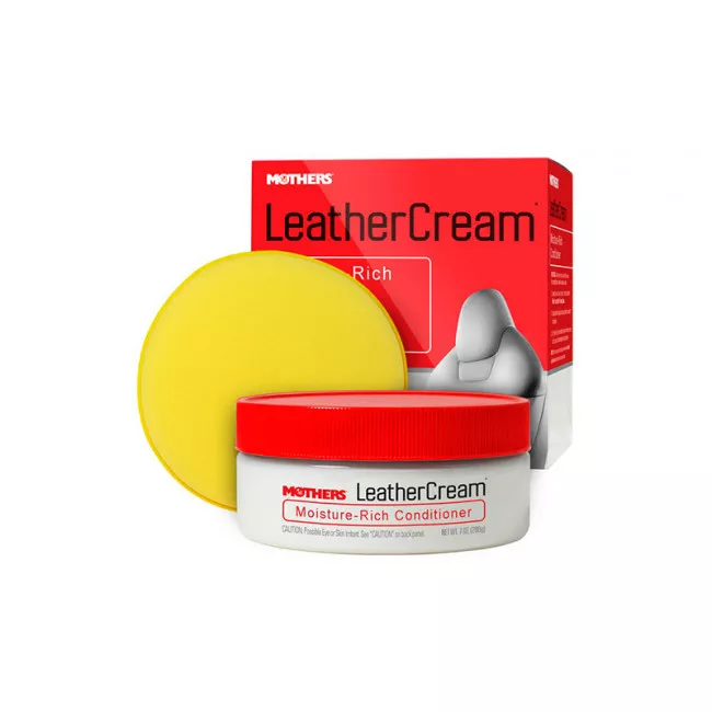Ніжний реставратор і захисний полімер-крем для шкіри Mothers LeatherCream (США) 200 г (MS06310)