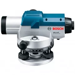 Нивелир оптическтий Bosch GOL 20D, зум х20, ± 3.0 мм на 30 м, до 60 м, 1.5 кг (0.601.068.400)