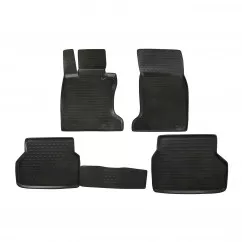 Килимки в салон BMW 5 2003-2010 сед., 4 шт. (поліуретан) Килимки в салон BMW 5 2003-2010 сед., 4 шт. (поліуретан)