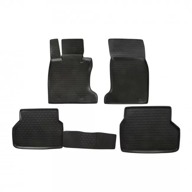 Килимки в салон BMW 5 2003-2010 сед., 4 шт. (поліуретан) Килимки в салон BMW 5 2003-2010 сед., 4 шт. (поліуретан)