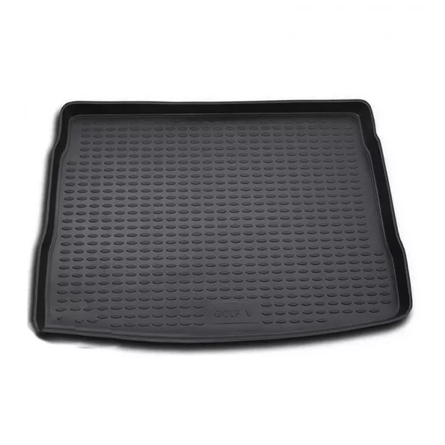 Килимок в багажник VW Golf V 10/2003-2009, хб. (поліуретан) Килимок в багажник VW Golf V 10/2003-2009, хб. (поліуретан)