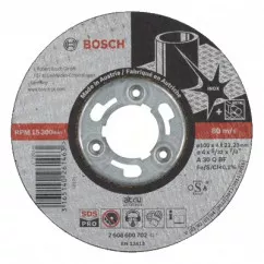 Обдирочный круг Bosch INOX 100х4 мм, (2608600702)