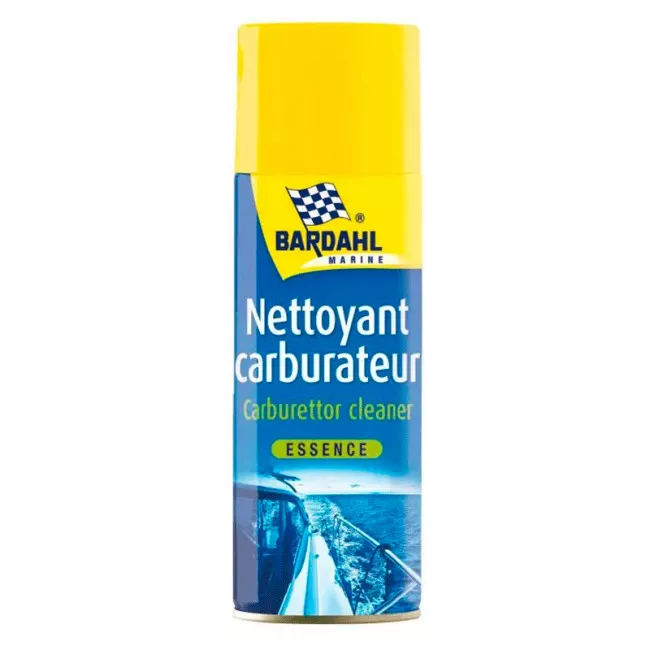 Очиститель карбюратора BARDAHL аэрозоль (для ВОДНОЙ техники) CARBURETOR CLEANER 0,4л (43090)