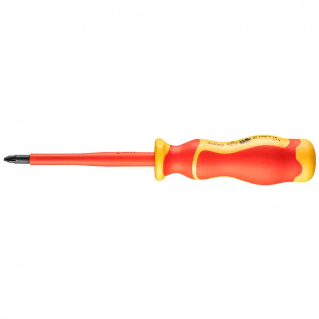 Викрутка NEO хрестова PH2x4.5x100 mm, 1000 В (04-139)