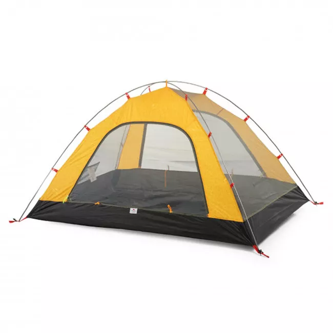 Палатка четырехместная NatureHike P-Series NH18Z044-P 210T/65D оранжевая (6927595729694)