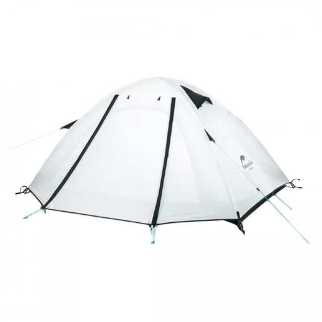 Палатка двухместная NatureHike P-Series NH18Z022-P 210T/65D белая (6927595729625)