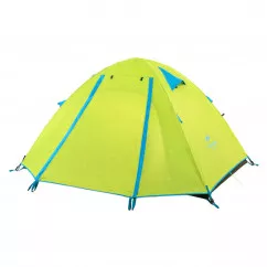 Палатка трехместная NatureHike P-Series NH18Z033-P 210T/65D зеленая