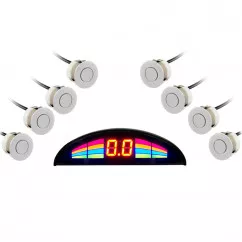 Парктроник GT P Rainbow 8 silver (P RB8 Silver)