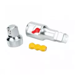 Переходник-удлинитель TOPTUL 1/2"х1/2" с подсв. + переходник (GBAR0205)