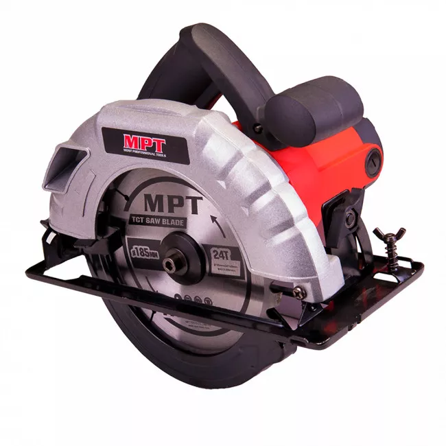 Пила циркулярна МРТ 1200 Вт, 185*20 мм, 5000 об/хв (MCS1805P)
