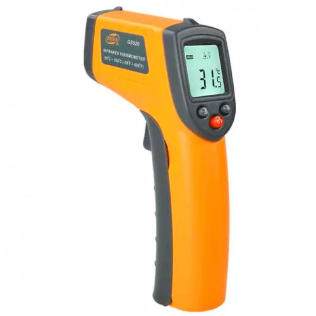 Пирометр инфракрасный бесконтактный BENETECH -50~380℃ (GM320)