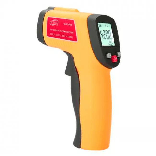 Пирометр инфракрасный бесконтактный BENETECH -50~420℃ (GM300E) Пирометр инфракрасный бесконтактный BENETECH -50~420℃ (GM300E)