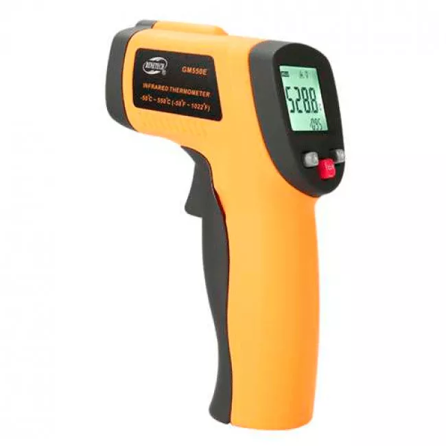 Пирометр инфракрасный бесконтактный BENETECH -50~550℃ (GM550E)