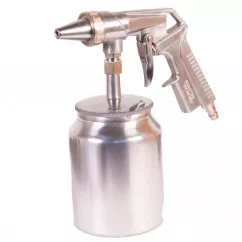 Пистолет пескоструйный MASTER TOOL Ø 6 мм конус, 320-420 л/мин, 10 бар, НБ 1000 мл (81-8708)