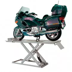 Подъемник ножничный TOPTUL для мотоциклов с пневмо-гидравлическим насосом, грузоподъемностью 600 кг (KP1396P)