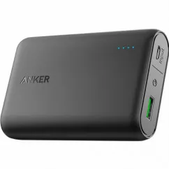 Портативный аккумулятор ANKER PowerCore 10000 mAh with QC3.0 Black (A1266H11/A1266G11)