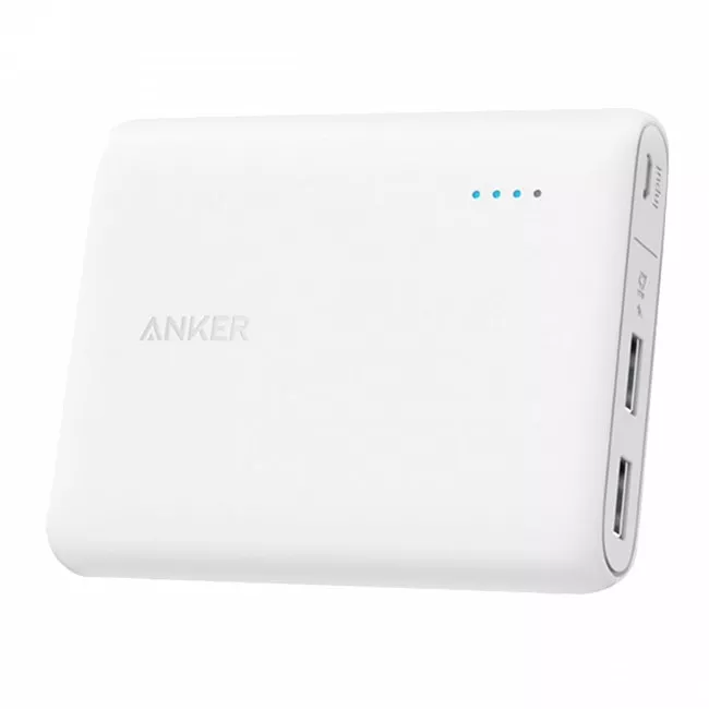 Портативный аккумулятор ANKER PowerCore 10400 mAh Li-ion V3 White (A1214H21)