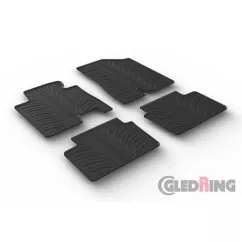 Резиновые коврики Gledring для Hyundai i30 (mkII) / Kia Cee'd (mkII) 2015-2016 (GR 0206)