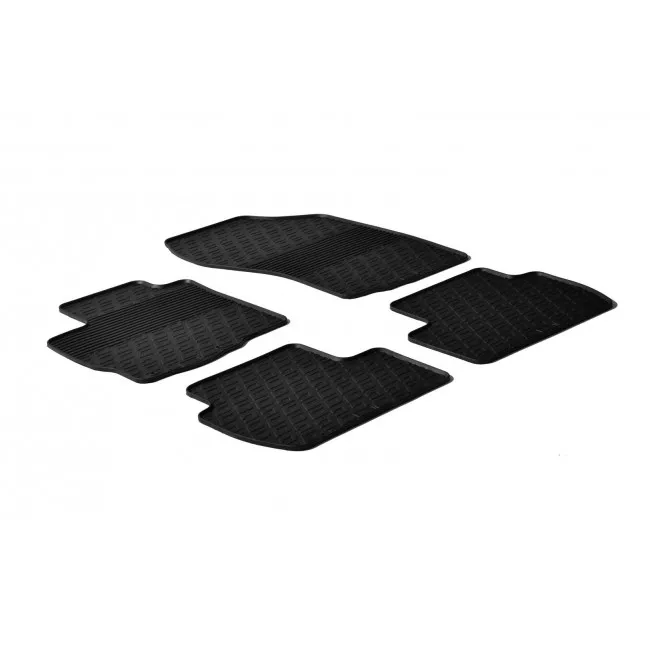 Гумові килимки Gledring для Mitsubishi Outlander / Peugeot 4007 / Citroen C-Crosser 2008-2012 (GR 0155)