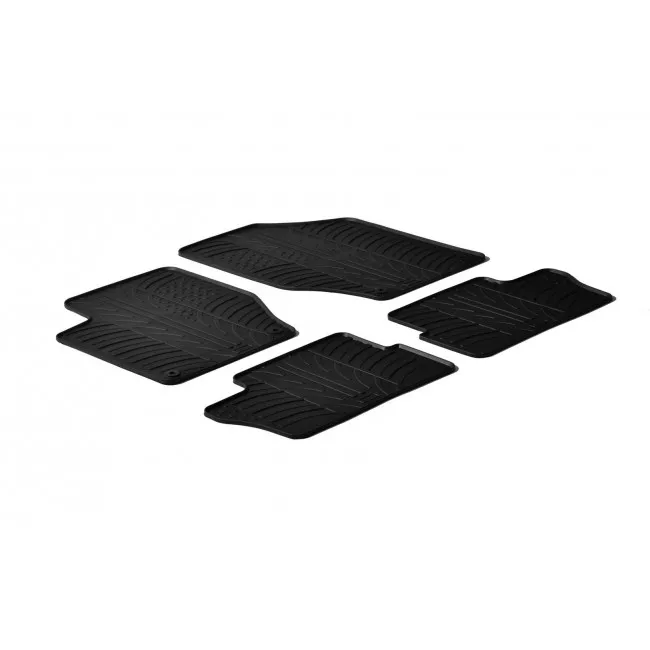 Резиновые коврики Gledring для Peugeot 307 2001-2008 / 308 (mkI) 2008-2014 (GR 0150)