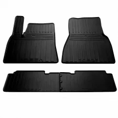 Резиновые коврики передние Stingray CHEVROLET Equinox II (2009-2017) (special design 2017) (1002142)