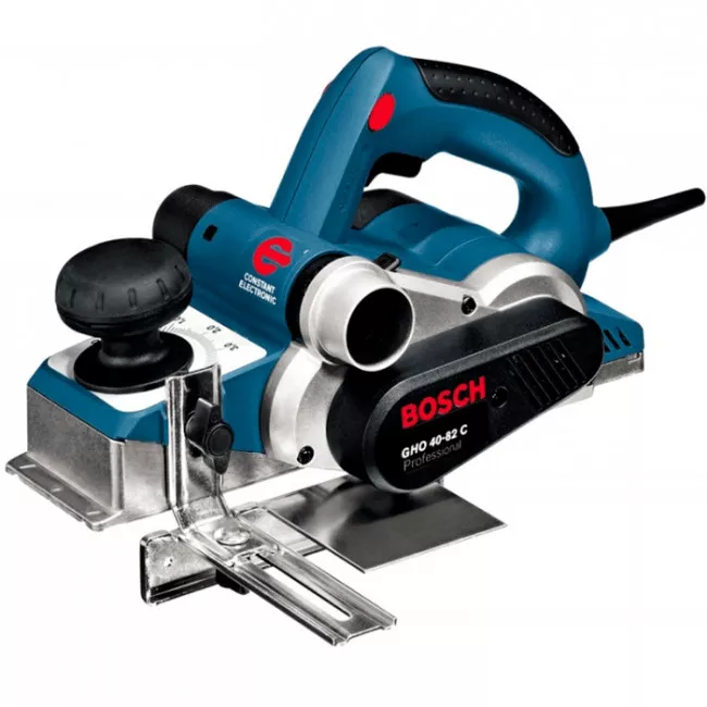 Рубанок Bosch Professiona GHO 40-82 C, 850 Вт, нож 82мм, стругание 4 мм, 3.2кг (0.601.59A.760)