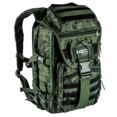 Рюкзак NEO CAMO, 22 кишені, посилений, поліестер 600D, 50х29.5х19 см (84-321)