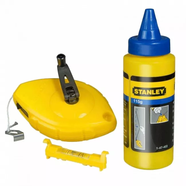 Шнур розмічальний Stanley PowerWinder 30 м (0-47-465) Шнур розмічальний Stanley PowerWinder 30 м (0-47-465)