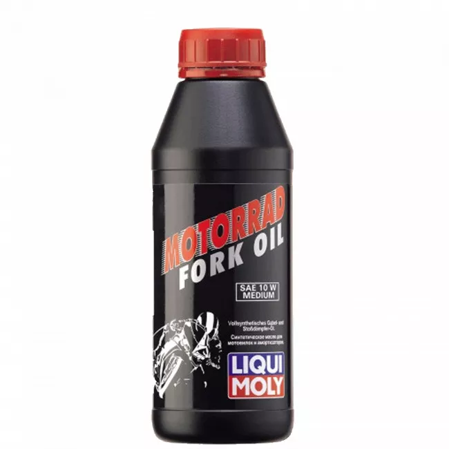 Синтетическое масло для мотовилок и амортизаторов Liqui Moly Racing Fork Oil 10W Medium 0,5л (1506) Синтетическое масло для мотовилок и амортизаторов Liqui Moly Racing Fork Oil 10W Medium 0,5л (1506)