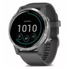 Смарт-годинник Garmin Vivoactive 4 Shadow Gray/Silver (010-02174-03)