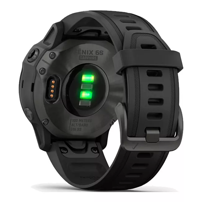 Спортивний годинник Garmin Fenix ​​6S Carbon Gray DLC with Black Band (010-02159-25)