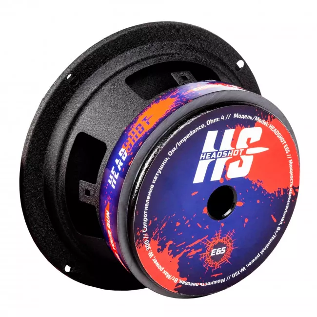 Середньочастотний динамік Kicx HeadShot E65 (4260)
