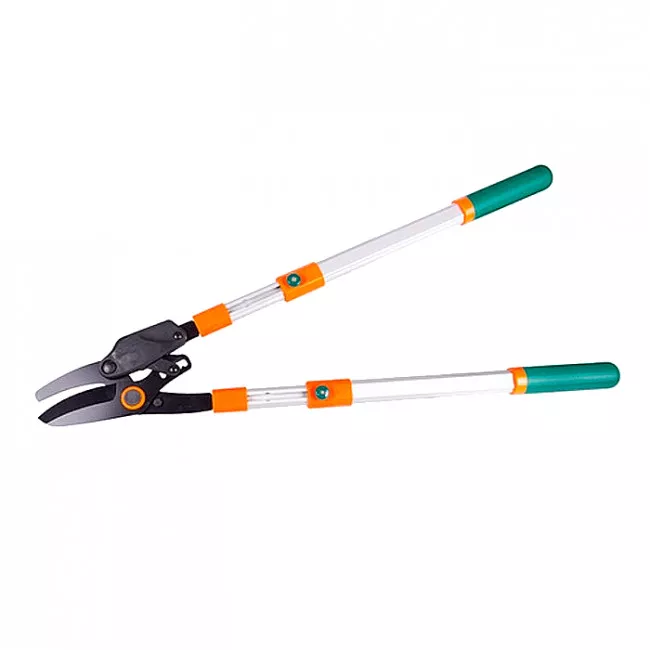 Сучкоріз MASTER TOOL з храповим механізмом, телескопічні ручки 700 - 1030 мм, тефлон, AL ручки, ковадло (14-6126)
