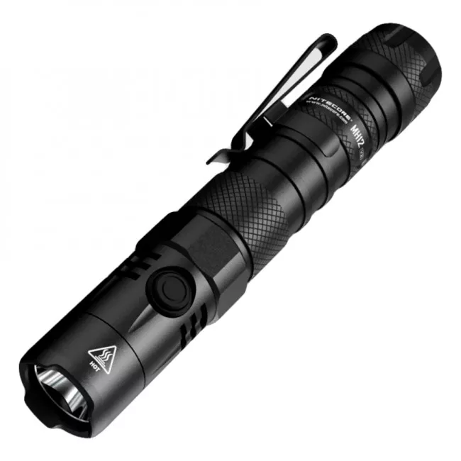 Тактический заряжаемый фонарь Nitecore MH12 V2 (USB Type-C) (6-1156_V2)