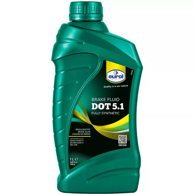 Тормозная жидкость EUROL Brake Fluid DOT 5.1 1л (E801500) Тормозная жидкость EUROL Brake Fluid DOT 5.1 1л (E801500)